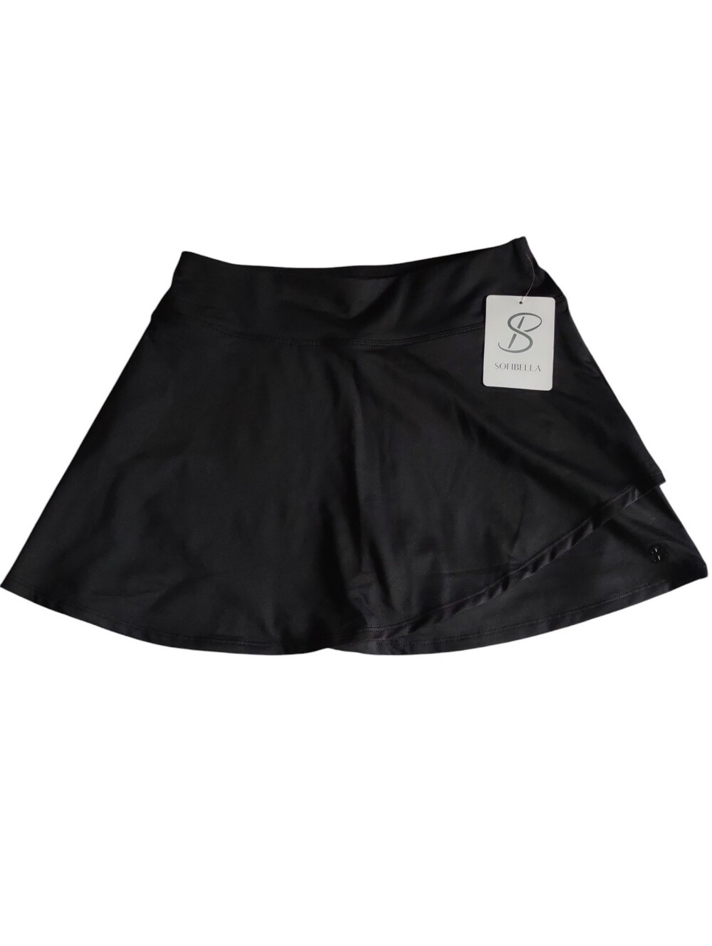 Sofibella Medium Black 14" High Waisted Skort